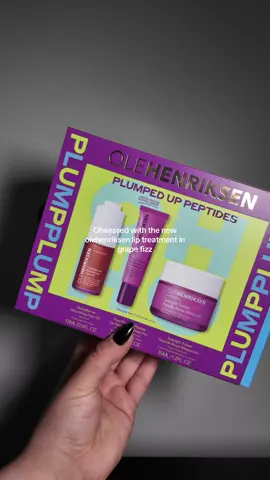 I need them to release it as a permanent shade 😭 #olehenriksen #liptreatment #lipbalm #grapefizz #newshade @Olehenriksen 