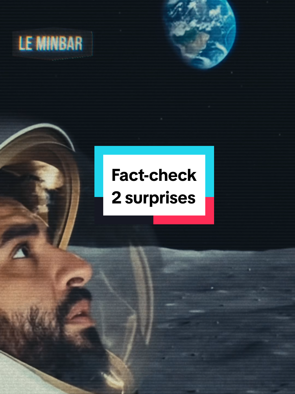 Frérot a pris une fusée juste pour fact-check le Coran… maintenant il veut parler au manager de la Lune et de la Terre 🌍🚀🌙 ”#Science #Astronomy #moon #earth #quran 