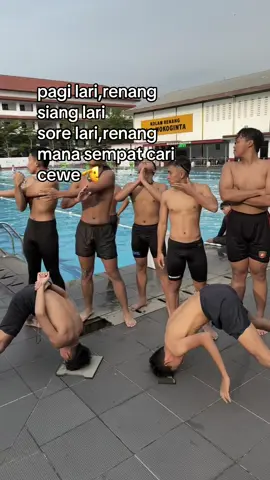 doakan usahamu, usahakan doamu #casistnipolri #swimming #4u 