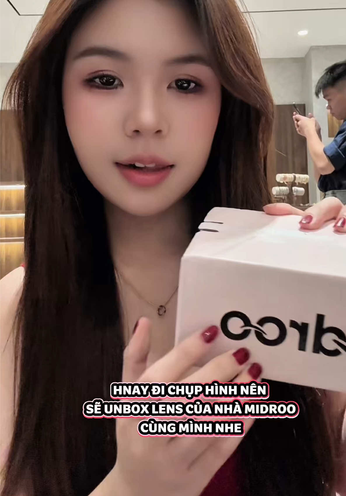 uwaaaa #makeup #midroocontactlens #contactlens #fyp #mi 