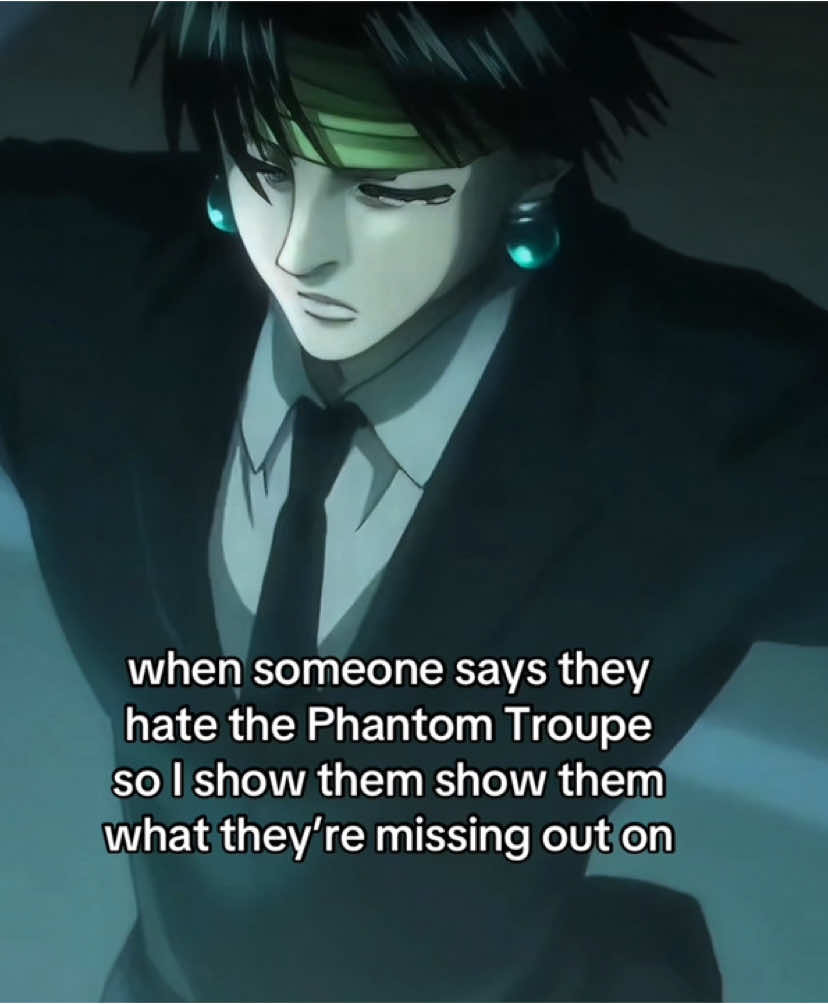 no this isn’t the 3rd repost | #HXH #hiatusxhiatus #hunterxhunter #peakxpeak #phantomtroupe #chrollolucilfer 