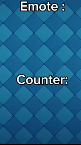 Emotes and their counters #clashroyale #clashtok #meme #funny #viral 