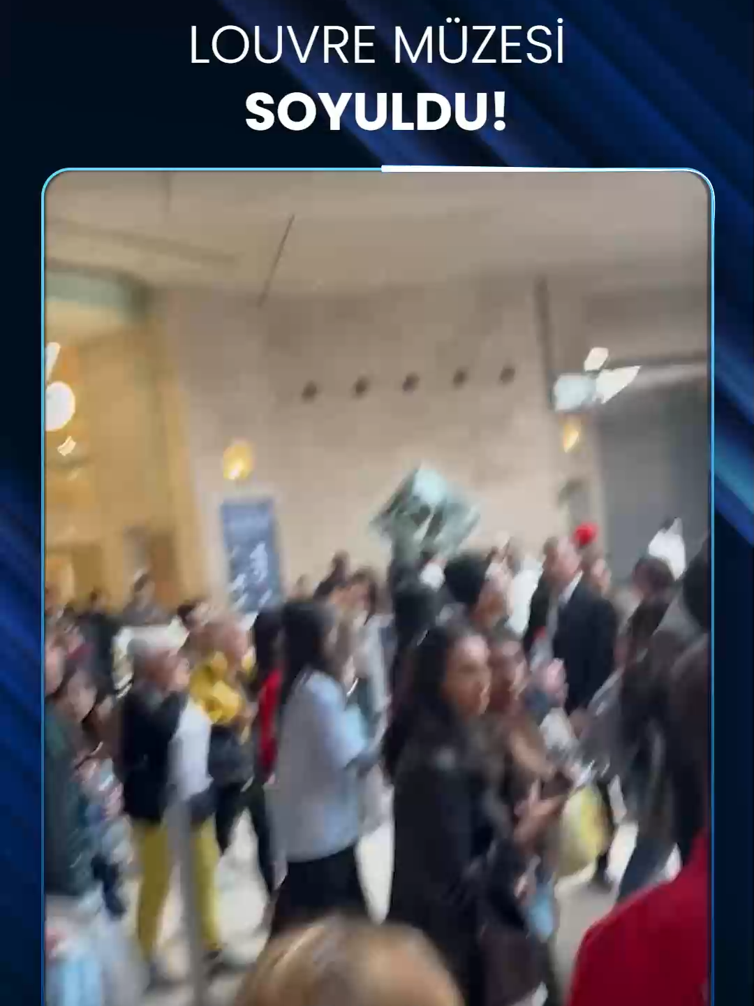 LOUVRE MÜZESİNDE ŞOK SOYGUN!   🚨 Paris'teki #LouvreMüzesi’nden Napolyon’a ait dokuz mücevher parçası çalındı.   📌 Müze geçici olarak kapatıldı.