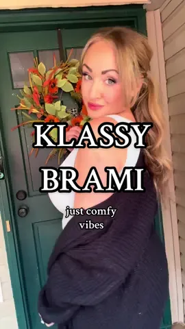 This brami + a cardigan = my entire fall personality 🍂 #klassy #brami #bratop #klassygirls #forthegirls 