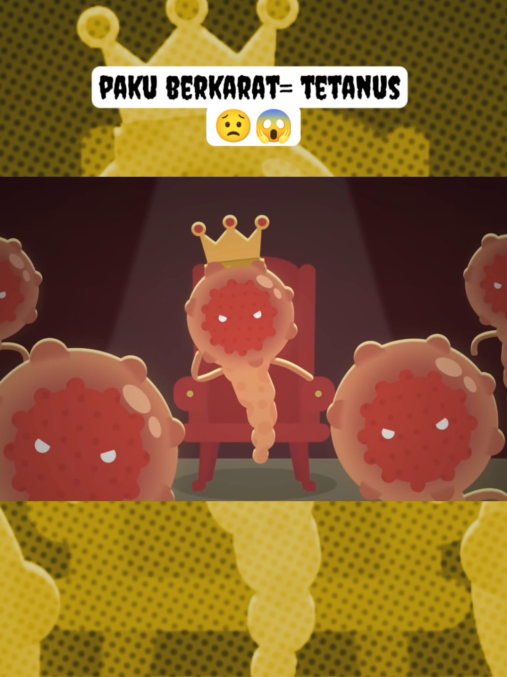 king tetanus 👑 | part2 - - - sumber: yt 'kokbisa' #tetanus #penyakit #edukasi #kokbisa #clips 