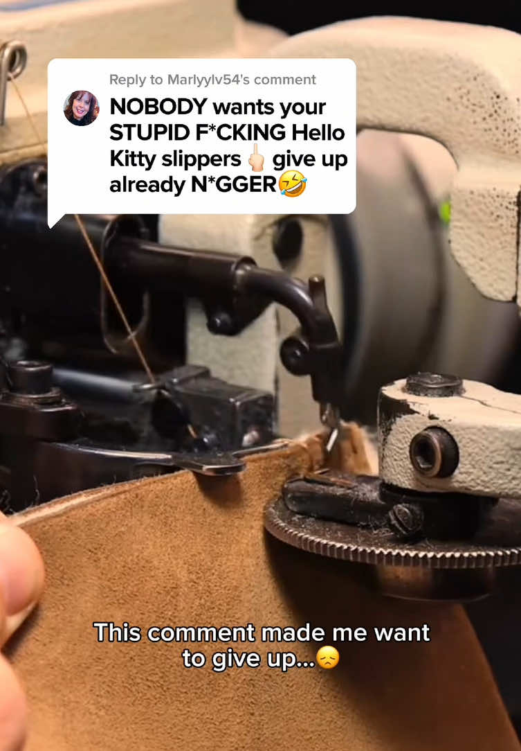 I made these Hello Kitty slippers with love… even when all I get back is hate 🥺💖 #hellokitty #failingbusiness #sanrio #hellokittylover #slippers 