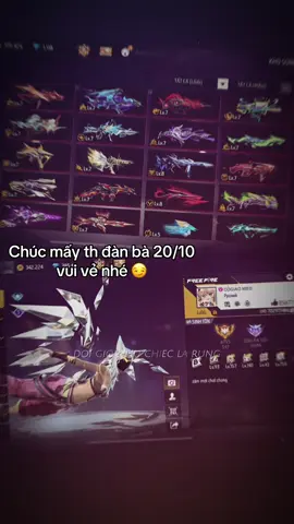 Chúc các bạn 20/10 Vui vẻ #free_fire #garenafreefire #fyp #sangtaonoidung #CapCut 