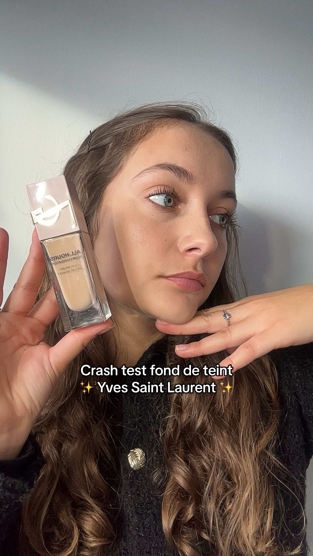 Test du nouveau fond de teint YSL 💕 All Hours Glow Foundation : glow naturel, couvrance parfaite, tenue toute la journée 😍 #BeautyCrewallhoursglow #allhoursglow #yslbeauty #makeup #beautycrew @Beauty Crew FR @YSL Beauty 