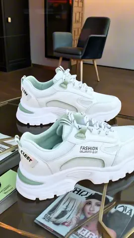 Giày thể thao nữ  sneakers thiết kế nhẹ nhàng #giaynu #giaythethao #giaythethaonu #xuhuong 