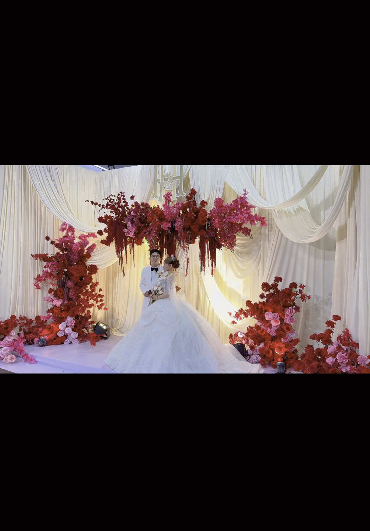 #muiweddingdecor #cuoihoitrongoi #mamquacuoihoi #background #decor #trending #viral #xh 