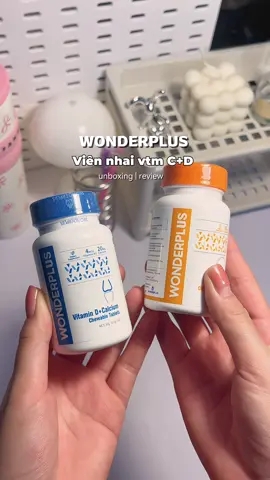 mng nên bổ sung vitamin C+D nha #wonderplus #vitaminc #vitamind #review #health #unboxingvideo 