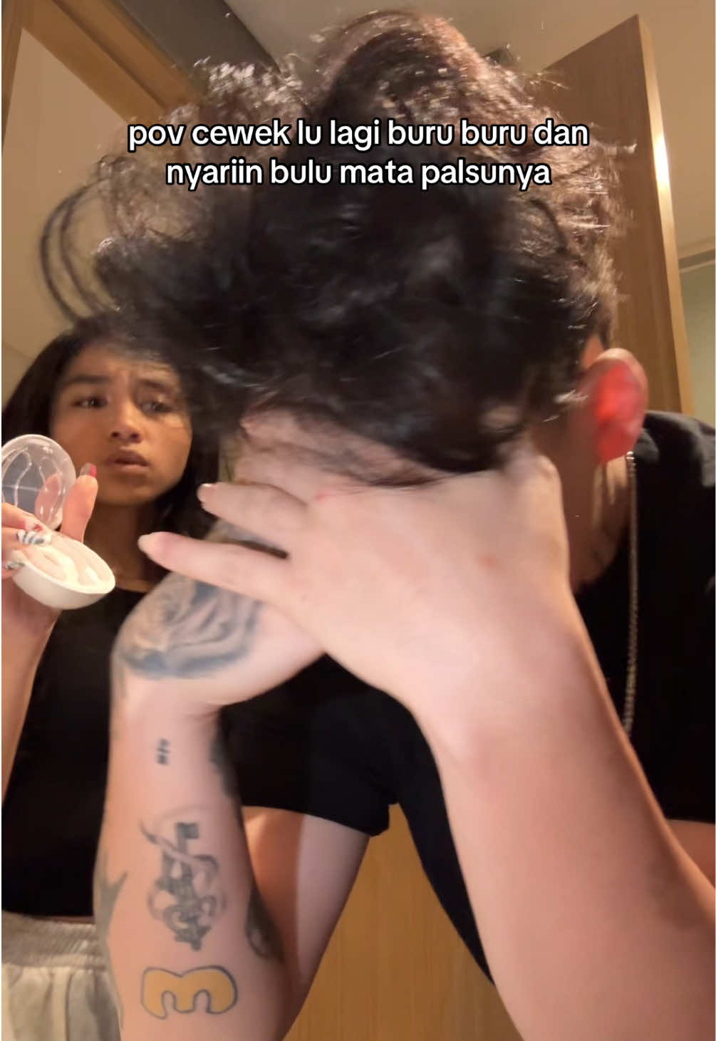 tutorial bikin makeup cewek cepet selesai #abecia #wekidi 