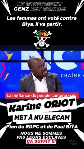 Karine ORIOT met à nu ELECAM (Pion du RDPC)￼￼