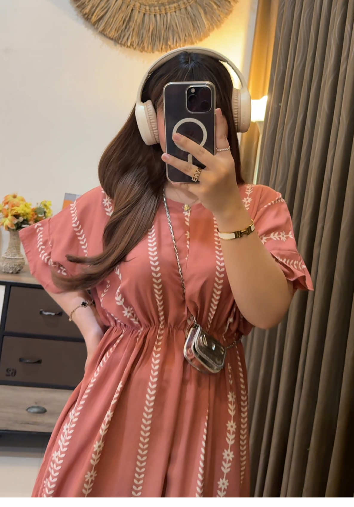 Dahlia cantik pol😍 karet up to 125cm Pj115. Busui, Bb 40-95kg🔥 #fyp #viral #viralvideo #sound #daster 