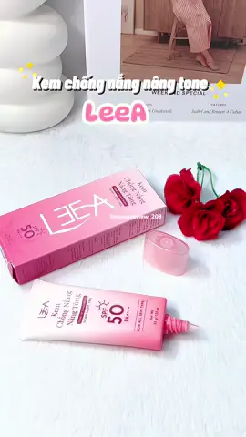 Kem chống nắng nâng tone #leea #kemchongnang #kemchongnangnangtone #suncreamwithspf50 #toneupsuncream 