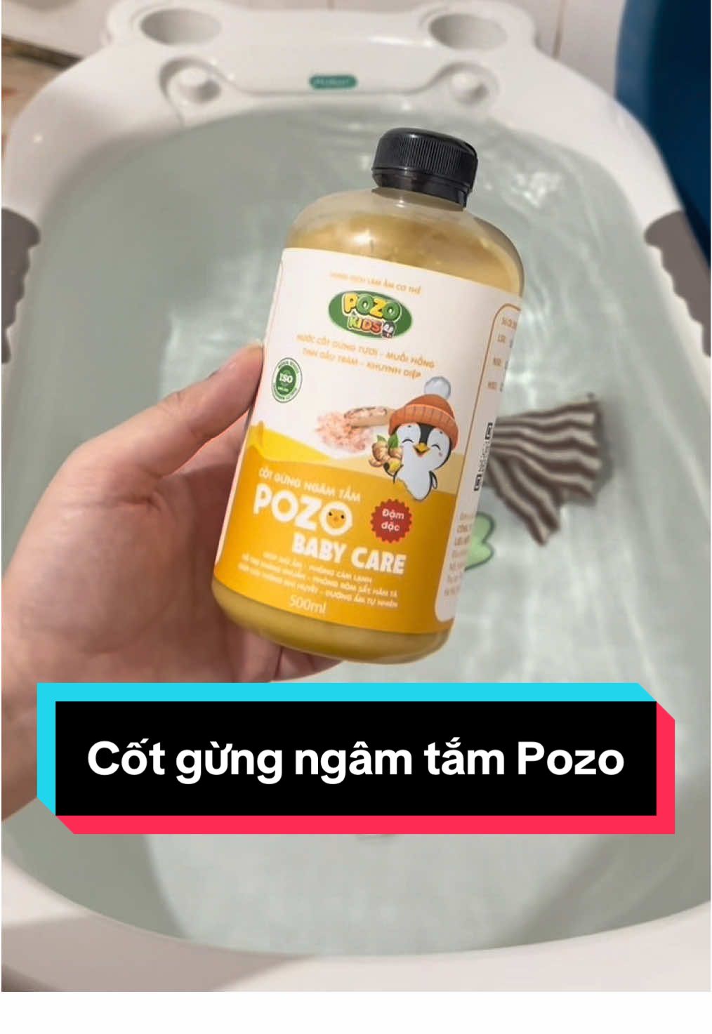 Thời tiết giao mùa bé dễ bị ốm,cảm lạnh các mẹ mua nước cốt gừng ngâm tắm phòng cho con nha #pozokids #cotgungkhongba #cotgungpozo #cotgungvienduoclieu #cotgungtramkhuynhdiep 