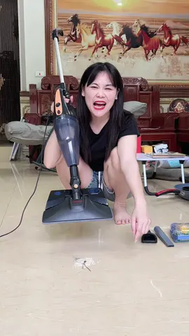 Máy hút bụi lau nhà 2 trong 1 #mayhutbuilaunha #mayhutbuishanen  