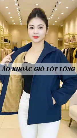 [38-75kg]Áo khoác gió nữ 2 lớp lót lông dày dặn #aokhoac #aokhoacgio #aokhoaclotlong #aokhoacnu 