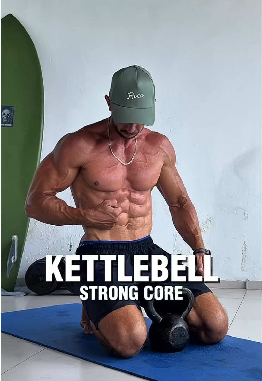 🔱 A strong core is the foundation of your body. It stabilizes your spine, improves posture, and protects you from injury.  🔑 Core allows you to move more powerfully, confidently, and precisely, whether in the gym, surfing, or simply in everyday life. #core #Fitness #kettlebell #abs #workoutmotivation 