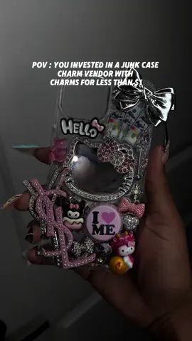 Want your business to go viral ? YOU NEED VIRAL CHARMS !! comment 🔌🔌 if you need my vendor 🥰 #businessowner #junkcase #junkcases #charmvendor 