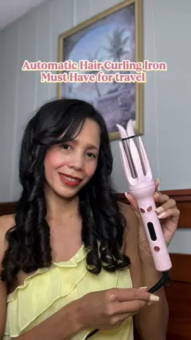 Automatic Hair Curling Iron Must Have for travel #curlingiron #globalpick #globalpickbeauty #mytoppicks