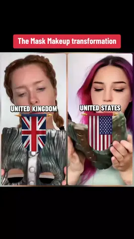 the mask makeup transformation #themask #makeup #makeuptransformation #unitedkingdom #challengetiktok02 
