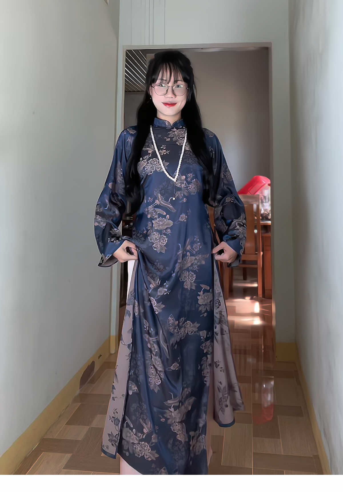 Áo dài VIỆT NAM ❤️#aodaivietnam #huequyennn #reviewquanao #haul #tet 