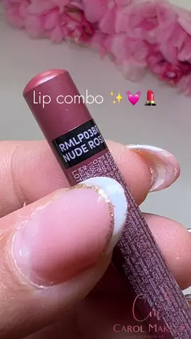 Lip combo perfeito ✨ Lápis nude rose @Ruby Kisses  Gloss 3D algodão doce @Payot  #makeup #tutorialmakeup #explore #gloss 