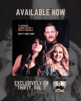“Pretty Good Thing” was the first song on my first album WHAT MATTERED MOST, and I always thought it should have been a single. I just re-recorded it for my brand new album with two of the most talented ladies in this business — Joanna Cotten and @shellyfairchild — y’all check it out! #newmusic #countrymusic #90scountry 