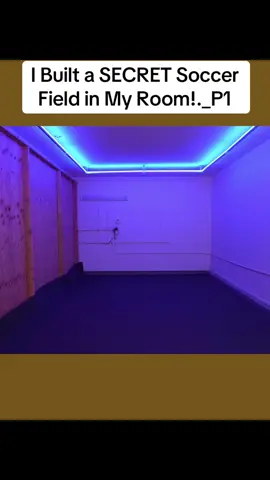 I Built a SECRET Soccer Field in My Room!._P1 #built #secret #rooms #you #usa 
