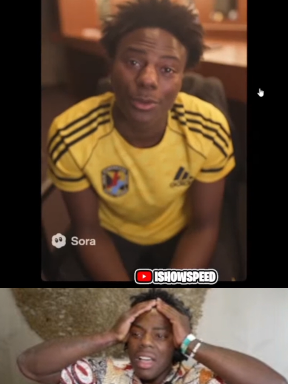 IShowSpeed reacts to AI videos about him! @IShowSpeed 