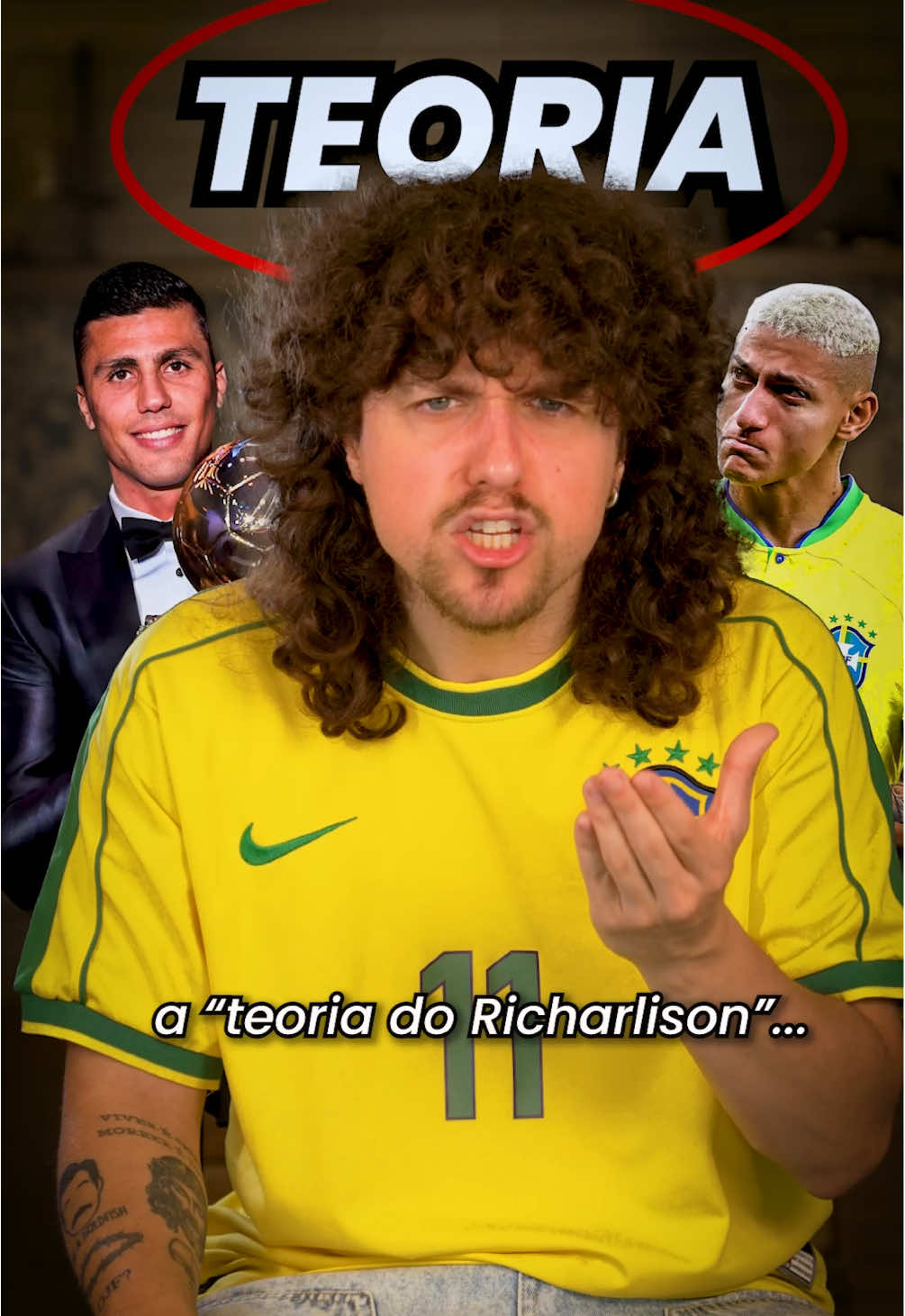 a TEORIA do RICHARLISON ☠️  #richarlison #futebol 