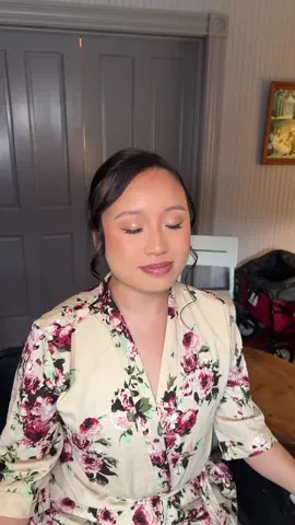 Hair & Makeup on my beautiful bride 💕 #bridalmakeup #bridaltiktok #makeup #makeupartist #massachusetts 