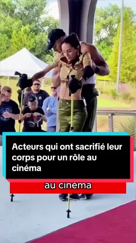 Acteurs qui ont sacrifié leur corps pour un rôle au cinéma.