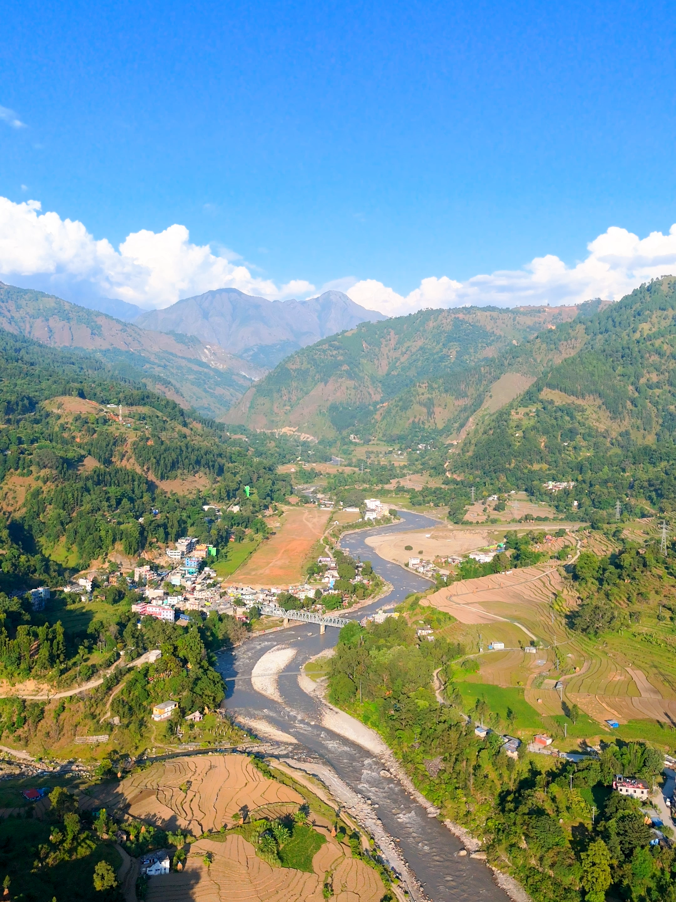 Chaulani Ka Chalai Chal 🤍🍀 #rpphtostudio #rp #gokule #droneview #nature @bikramsinghkarki