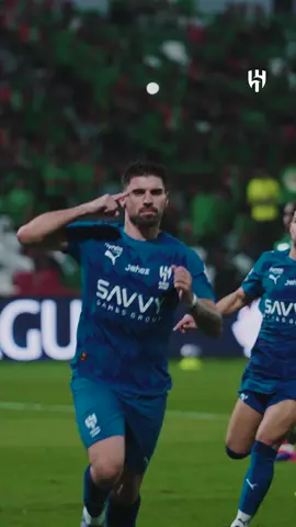 That celebration hits different every time 👉💙 #AlHilal | #الهلال 