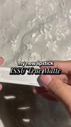 issu true matte #issy #issylipstick #fyp #4u 