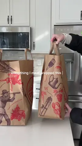 traveling today so here is one of my all time favorite meal preps, recipes already on substack! 🤍 containers + cookware are from Caraway (TOREY10 saves you 10% on all of this products!)