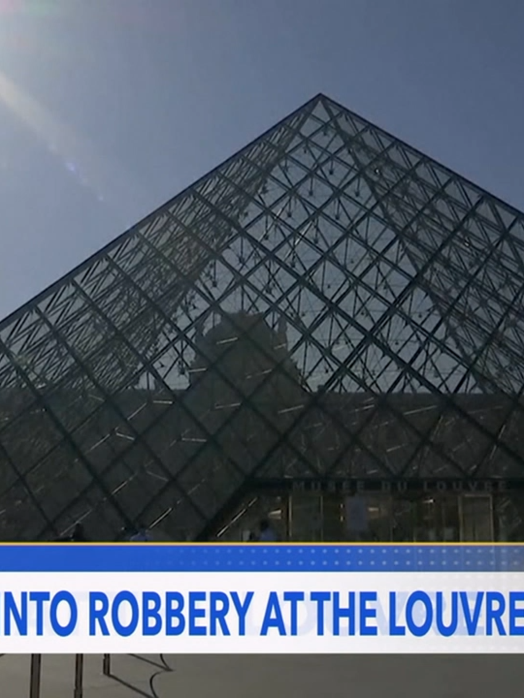 Several people disguised as construction workers broke into the world-famous Louvre Museum in Paris on Sunday, cracking open display cases and stealing jewelry that once belonged to the Emperor Napoleon and his wife, officials said. At least nine pieces of jewelry of 