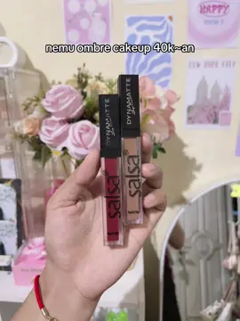 suka sama base ombrenya secakeuppp itu #ombrelips #salsacosmetic #lipcream #lipcreamombre 