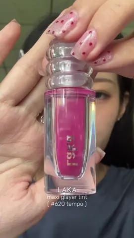 အရမ်းလည်းလှတယ်အရမ်းလည်းကောင်းတယ် must try ပါ🫂💖 @Laka deep cool tone ☁️🩷 #laka #maxiglayertint #liptintviral 