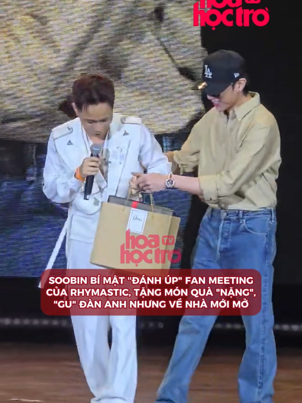 SOOBIN mang món quà đặc biệt đến tặng Rhymastic #SOOBIN #rhymastic #giadinhhaha #rhymeeting #hoahoctro