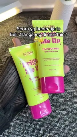 #sunscreen#scora#toneup
