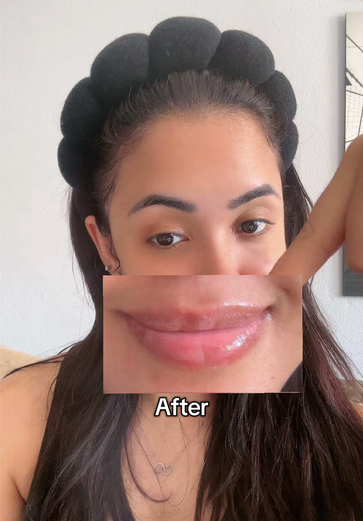 @TALITHA KOUM US #talithakoum #lipcareroutine #oneweekwithlipcure #beforeandafter #hydratedlips 