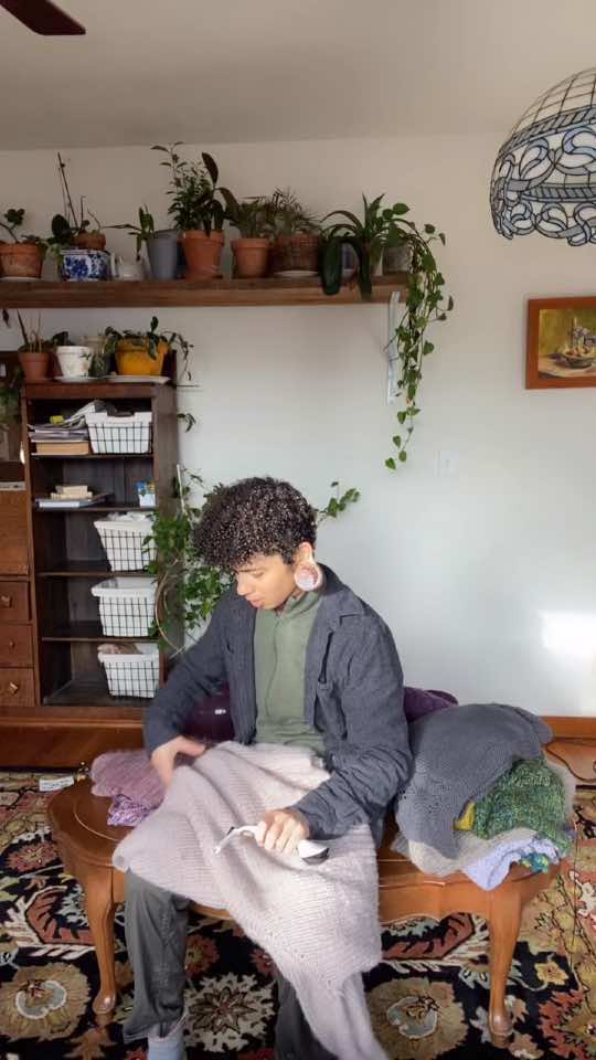 Getting sweaters ready for rhinebeck 