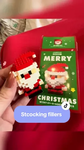 Santa Claus Design Building Blocks! 🎅✨ Each set comes with cute micro-particle bricks to build Santa, a snowman, or a reindeer — perfect for Christmas creativity and the ideal stocking filler for kids and adults alike! 🎁🎄 #ChristmasFun #StockingFillers #BuildingBlocks #FestiveVibes