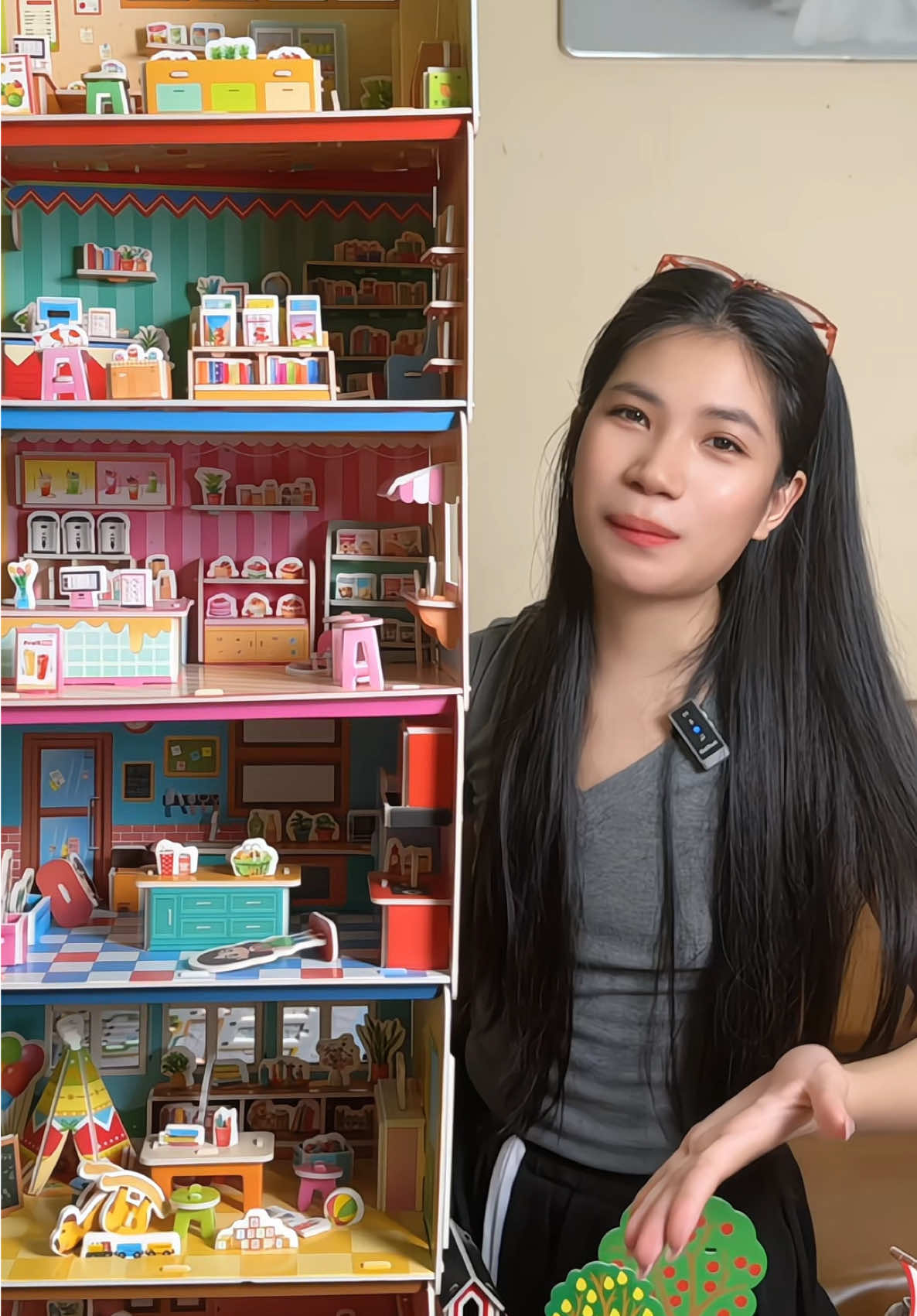 Mê lắp các bác ơi, mua về con chơi bỏ cả tivi đt luôn #linhxinh #linhtho #dochoitreem #dochoichobe #dochoithongminh 