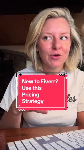 The pricing strategy for your gigs when you are new on @Fiverr if you start low, get those five star reviews from happy customers, and then raise your price. Yes, you want to make bank. But you have to prove yourself and as you do, you can climb the pricing ladder. You’ll actually end up making more more quickly going about it this way.