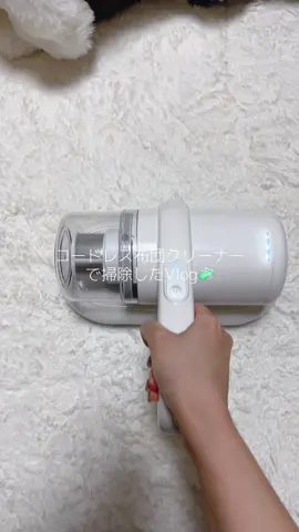 コードレスでラクラクお掃除🧼 #ecozy#布団クリーナー#ダニ除去#カーペット掃除 #レオパレス @ecozy（エコジー） 