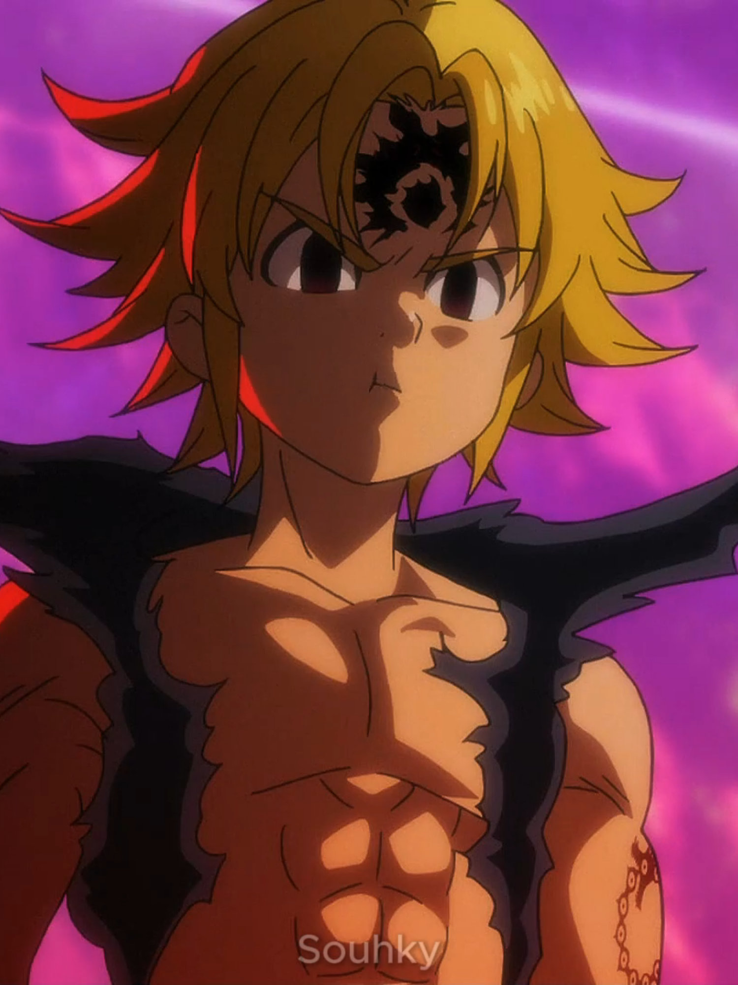 Let the world burn x Meliodas #fyp#7DS #meliodas #Anime #edit